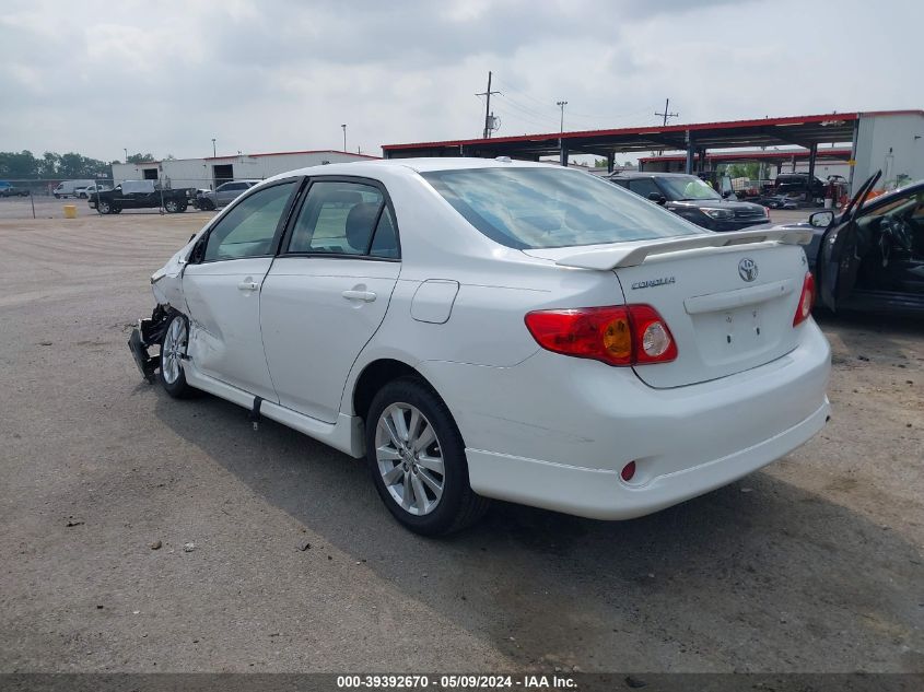 2010 Toyota Corolla S VIN: 1NXBU4EE3AZ349667 Lot: 39392670