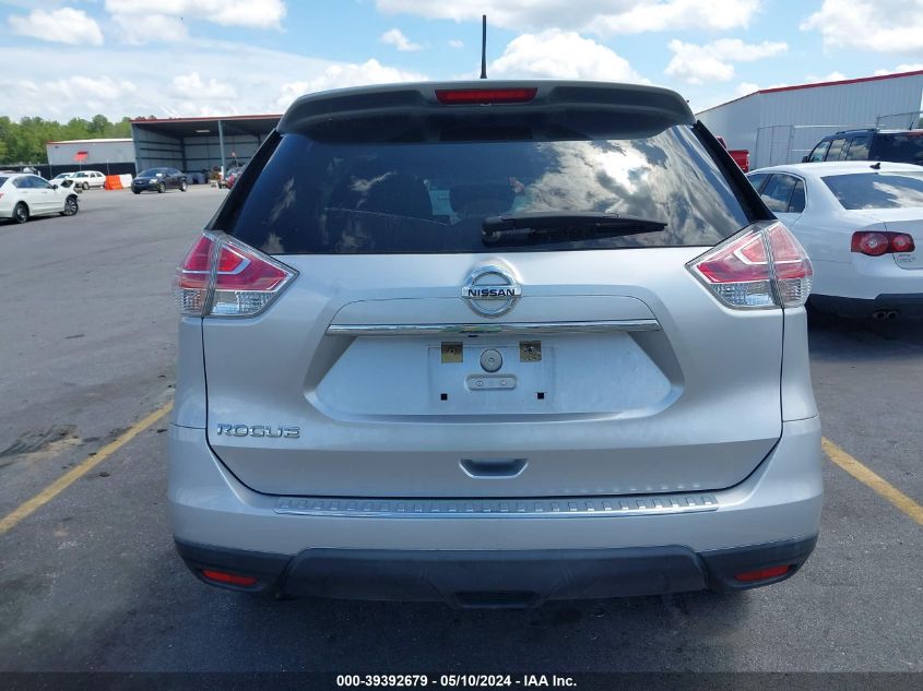 2016 Nissan Rogue S VIN: KNMAT2MTXGP619511 Lot: 39392679