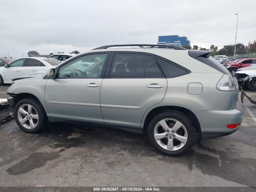 2008 Lexus Rx 350 VIN: JTJGK31U480013807 Lot: 39392687