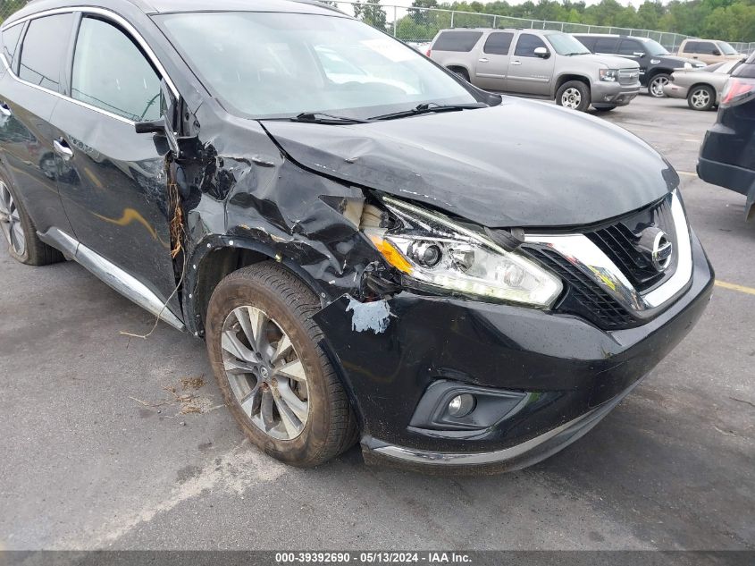 2017 Nissan Murano Sv VIN: 5N1AZ2MH0HN114208 Lot: 39392690