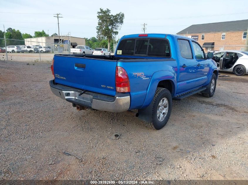 2008 Toyota Tacoma Double Cab VIN: 5TELU42N38Z575299 Lot: 39392699