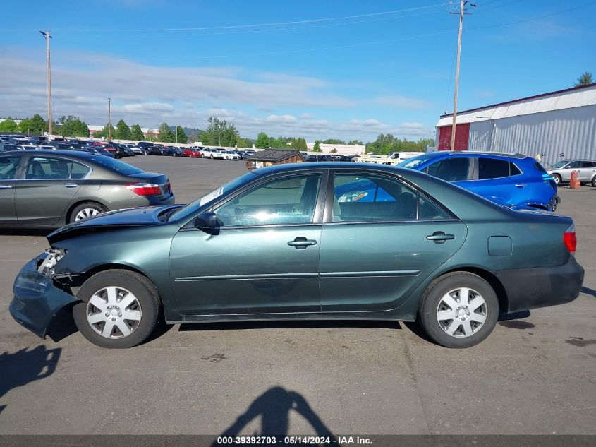 2005 Toyota Camry Le VIN: 4T1BE30K95U418775 Lot: 39392703