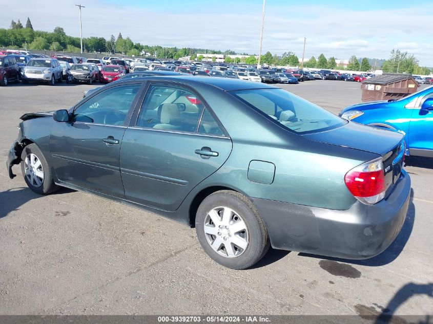 2005 Toyota Camry Le VIN: 4T1BE30K95U418775 Lot: 39392703