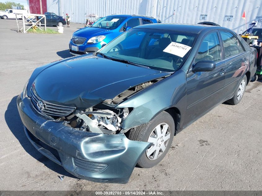 2005 Toyota Camry Le VIN: 4T1BE30K95U418775 Lot: 39392703