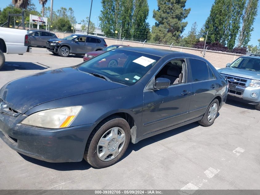 2004 Honda Accord 2.4 Lx VIN: JHMCM56384C030320 Lot: 39392705