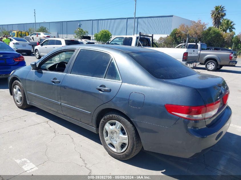 2004 Honda Accord 2.4 Lx VIN: JHMCM56384C030320 Lot: 39392705