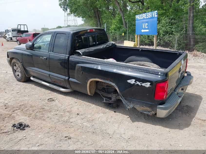 2005 Dodge Dakota Slt VIN: 1D7HW42N85S135021 Lot: 39392707