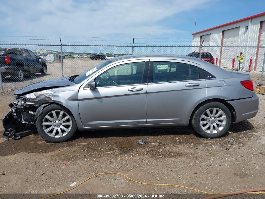 2013 Chrysler 200 Touring VIN: 1C3CCBBB7DN762463 Lot: 39392708