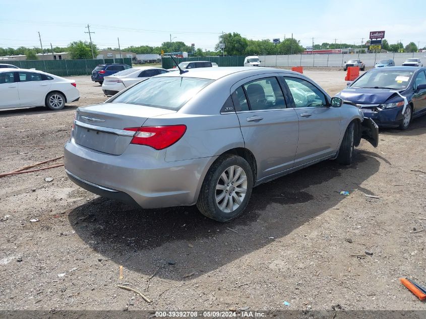 2013 Chrysler 200 Touring VIN: 1C3CCBBB7DN762463 Lot: 39392708