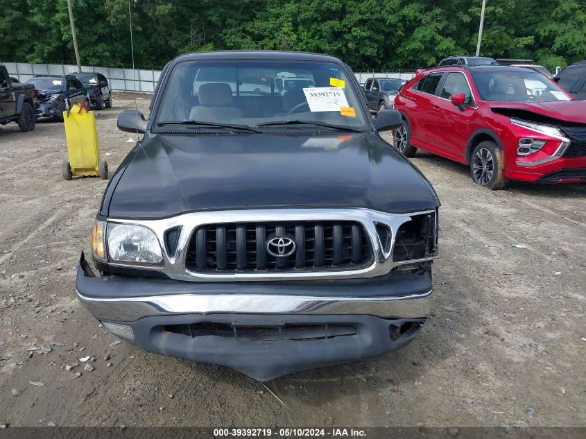 2001 Toyota Tacoma VIN: 5TEVL52N81Z722160 Lot: 39392719