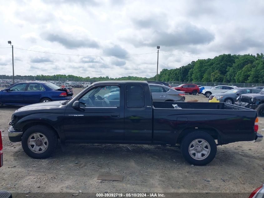 2001 Toyota Tacoma VIN: 5TEVL52N81Z722160 Lot: 39392719