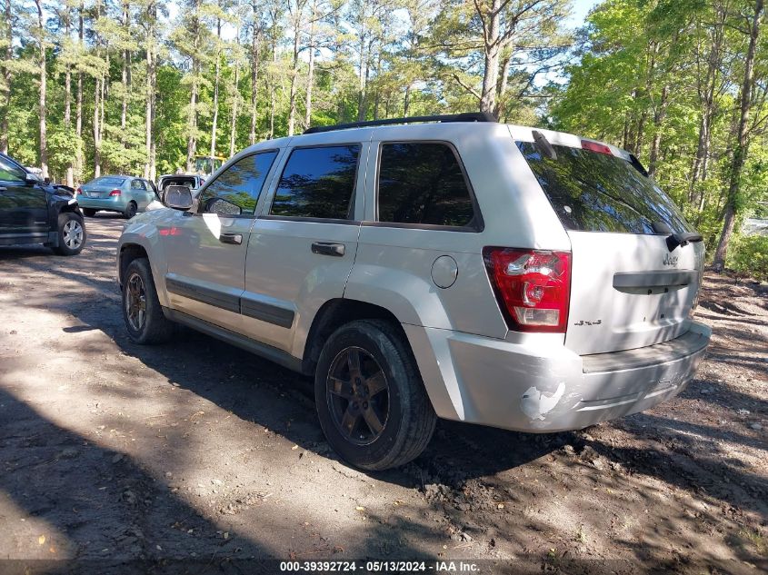 2005 Jeep Grand Cherokee Laredo VIN: 1J4GR48K15C652496 Lot: 39392724