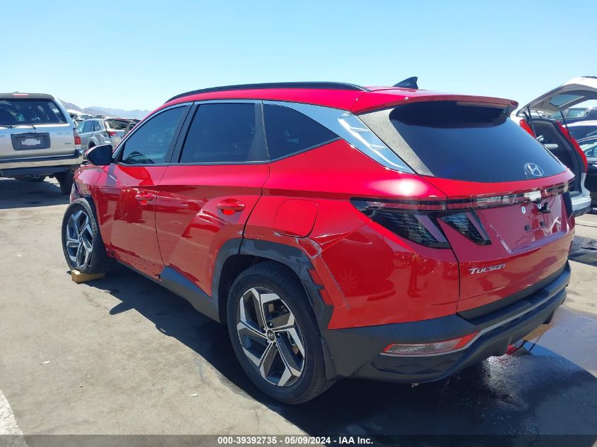 2022 Hyundai Tucson Sel VIN: 5NMJCCAEXNH158571 Lot: 39392735