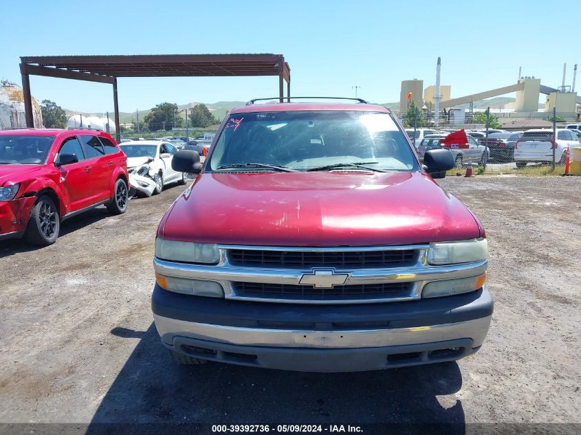 2002 Chevrolet Tahoe Ls VIN: 1GNEC13V02J285538 Lot: 39392736