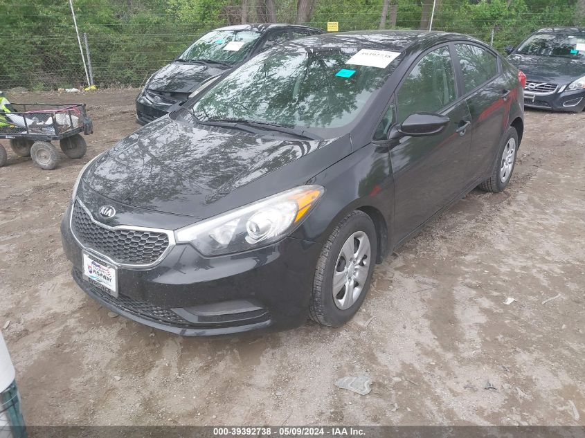 2015 Kia Forte Lx VIN: KNAFK4A66F5428680 Lot: 39392738