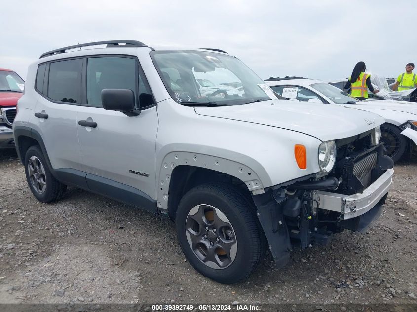 2017 Jeep Renegade Sport 4X4 VIN: ZACCJBAB8HPG09445 Lot: 39392749