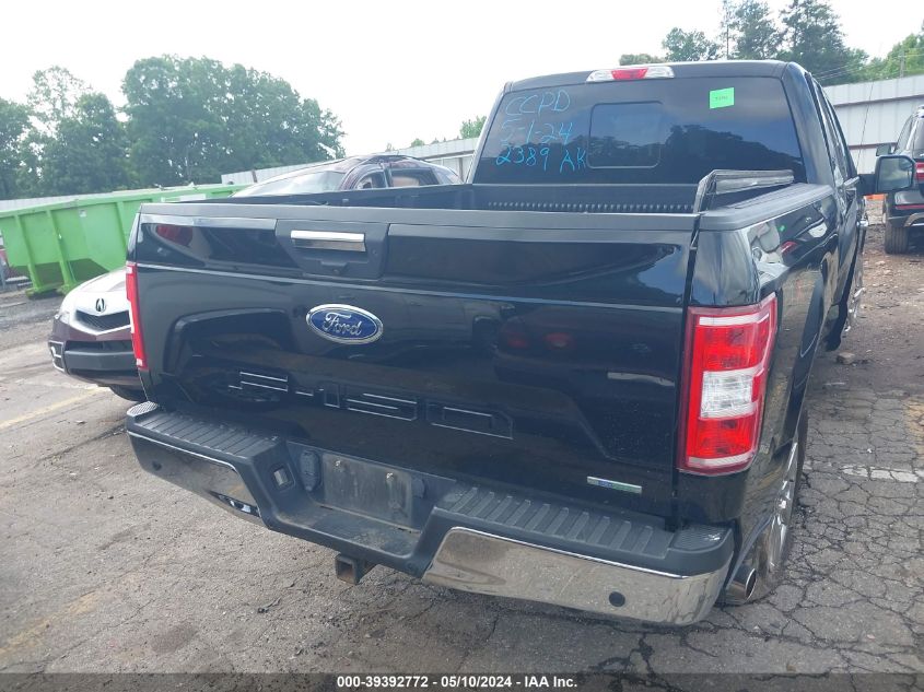 2018 Ford F-150 Xlt VIN: 1FTFX1EG6JKG02389 Lot: 39392772