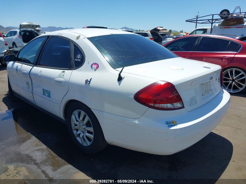 2007 Ford Taurus Se VIN: 1FAHP53U67A105632 Lot: 39392781