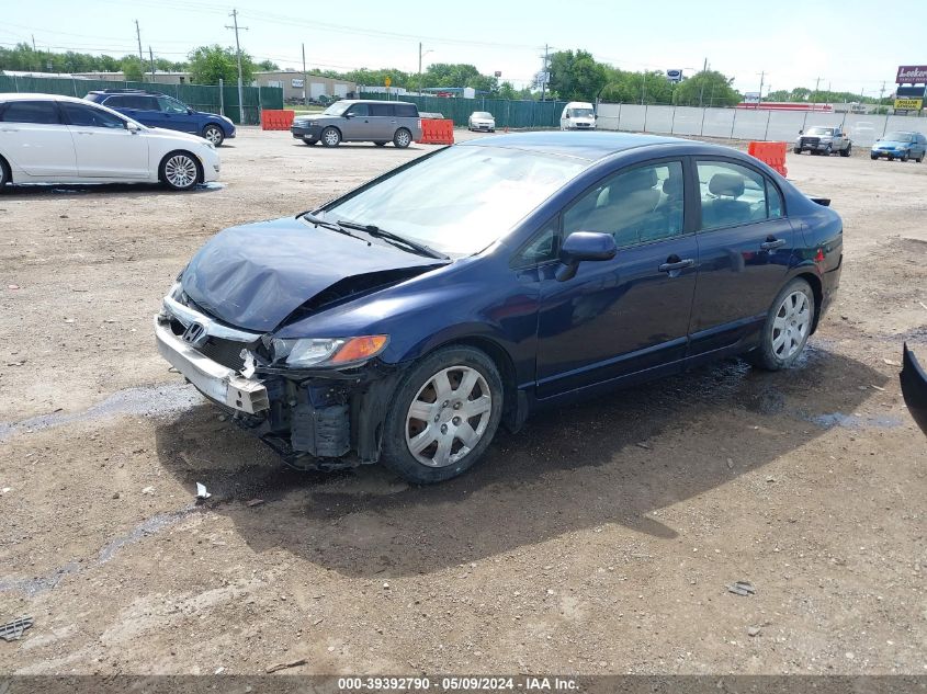 2008 Honda Civic Lx VIN: 1HGFA16568L041437 Lot: 39392790