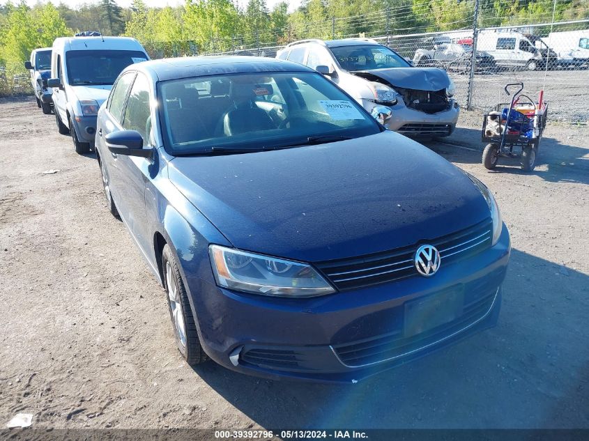 2013 Volkswagen Jetta 2.5L Se VIN: 3VWBP7AJ8DM256438 Lot: 39392796