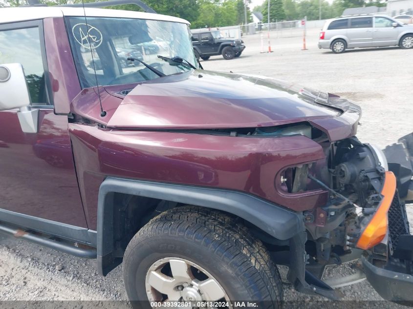 2007 Toyota Fj Cruiser VIN: JTEBU11F671119760 Lot: 39392801