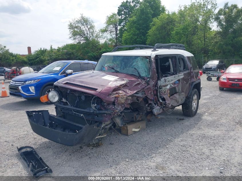 2007 Toyota Fj Cruiser VIN: JTEBU11F671119760 Lot: 39392801