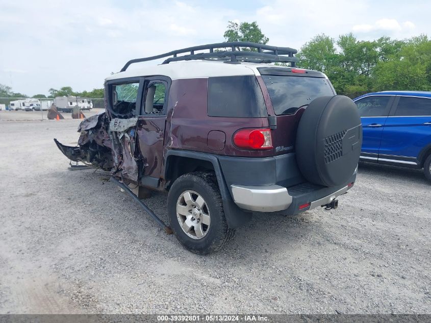 2007 Toyota Fj Cruiser VIN: JTEBU11F671119760 Lot: 39392801