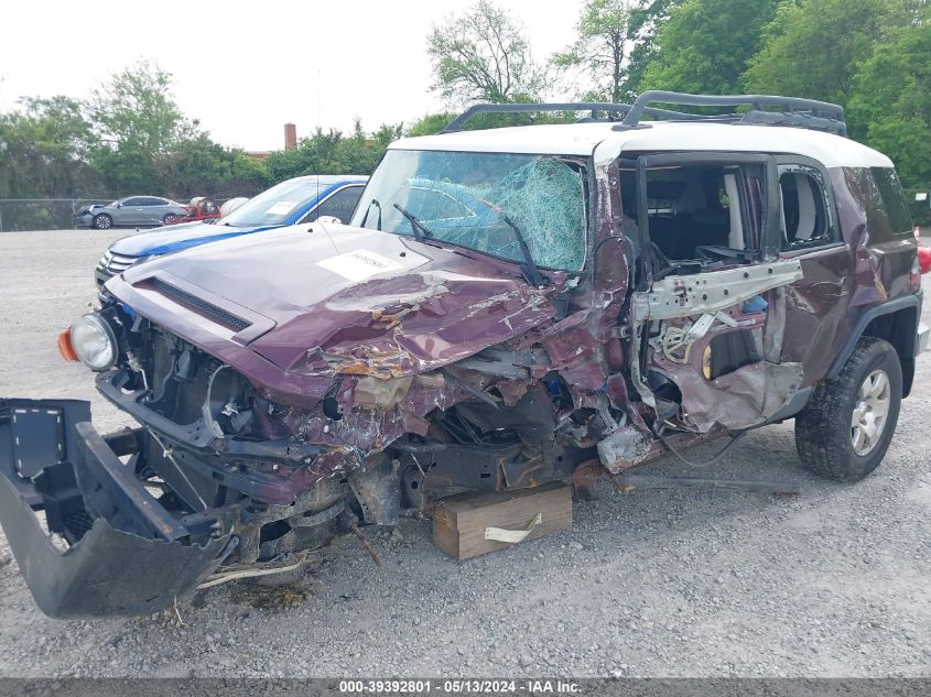 2007 Toyota Fj Cruiser VIN: JTEBU11F671119760 Lot: 39392801