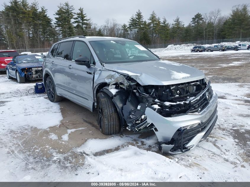 2022 VOLKSWAGEN TIGUAN 2.0T SE R-LINE BLACK - 3VV8B7AX7NM144832