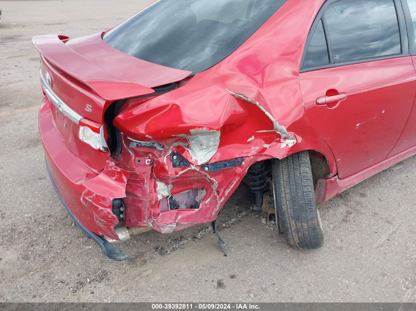 2011 Toyota Corolla S VIN: 2T1BU4EE9BC597960 Lot: 39392811