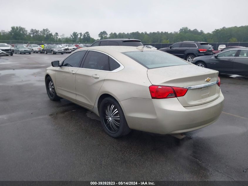 2015 Chevrolet Impala 1Fl VIN: 2G11X5SL5F9150729 Lot: 39392823