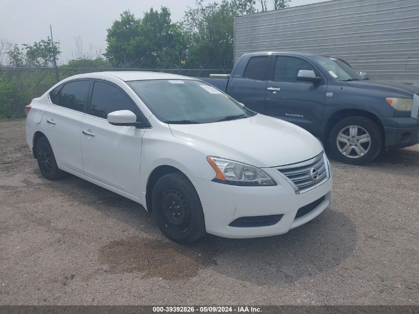 2015 Nissan Sentra S VIN: 3N1AB7AP7FY369300 Lot: 39392826