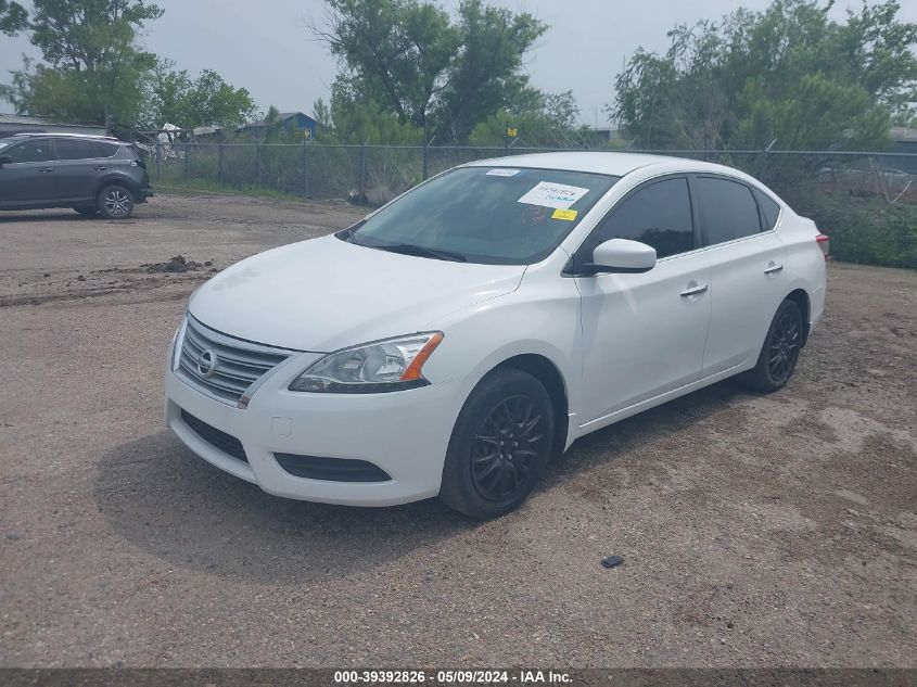 2015 Nissan Sentra S VIN: 3N1AB7AP7FY369300 Lot: 39392826