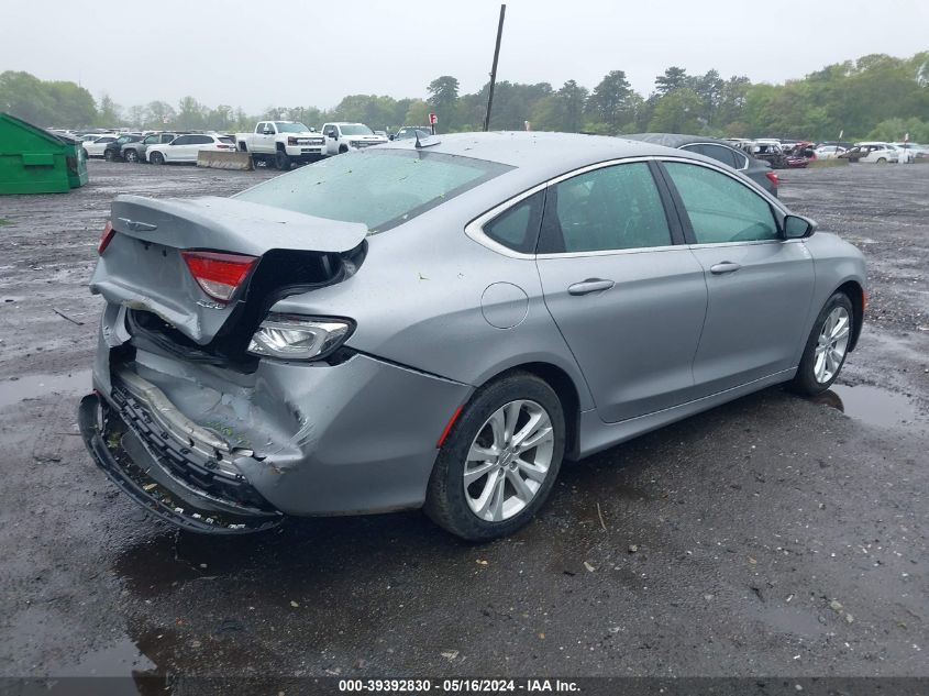 2015 Chrysler 200 Limited VIN: 1C3CCCAB8FN737310 Lot: 39392830