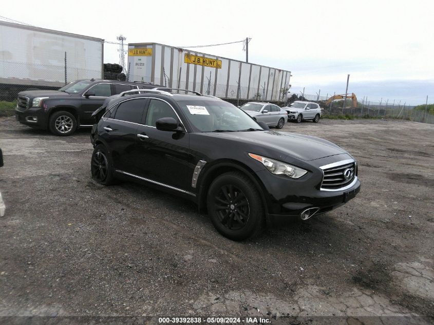 2013 Infiniti Fx37 VIN: JN8CS1MW7DM174100 Lot: 39392838