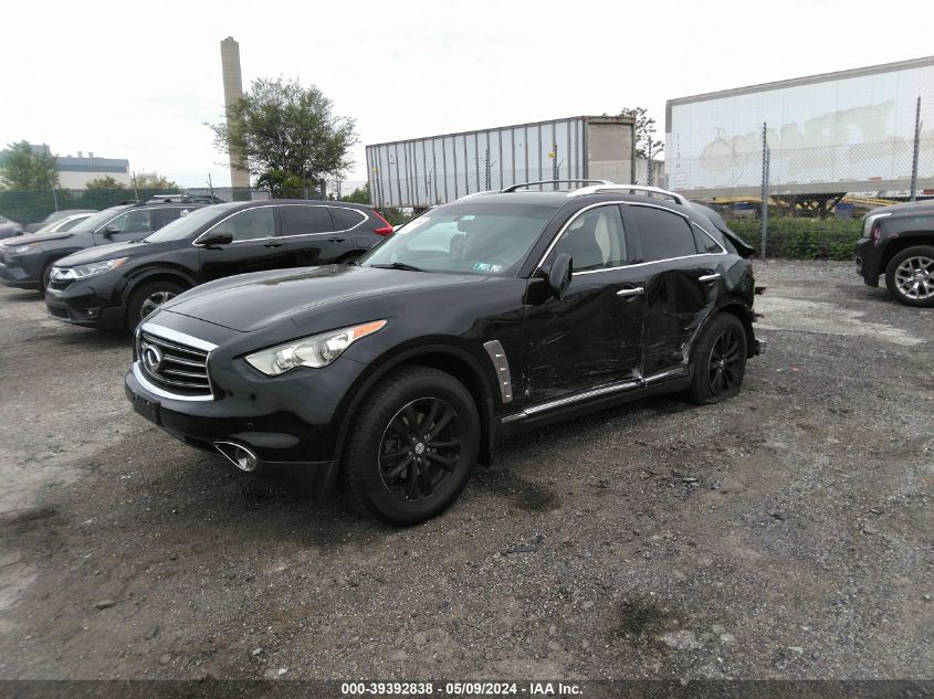 2013 Infiniti Fx37 VIN: JN8CS1MW7DM174100 Lot: 39392838