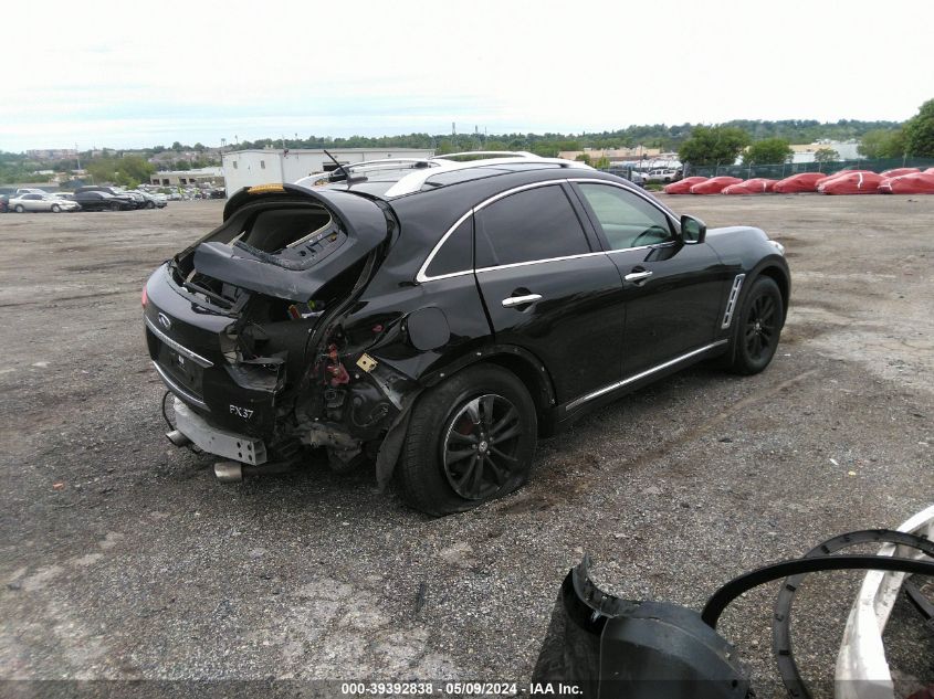 2013 Infiniti Fx37 VIN: JN8CS1MW7DM174100 Lot: 39392838