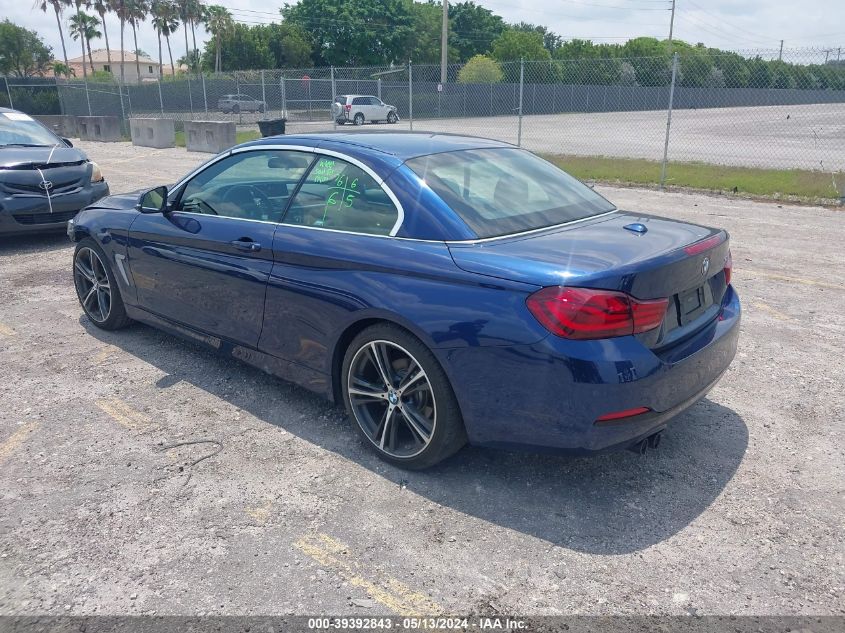 2020 BMW 430I VIN: WBA4Z1C05L5N22703 Lot: 39392843