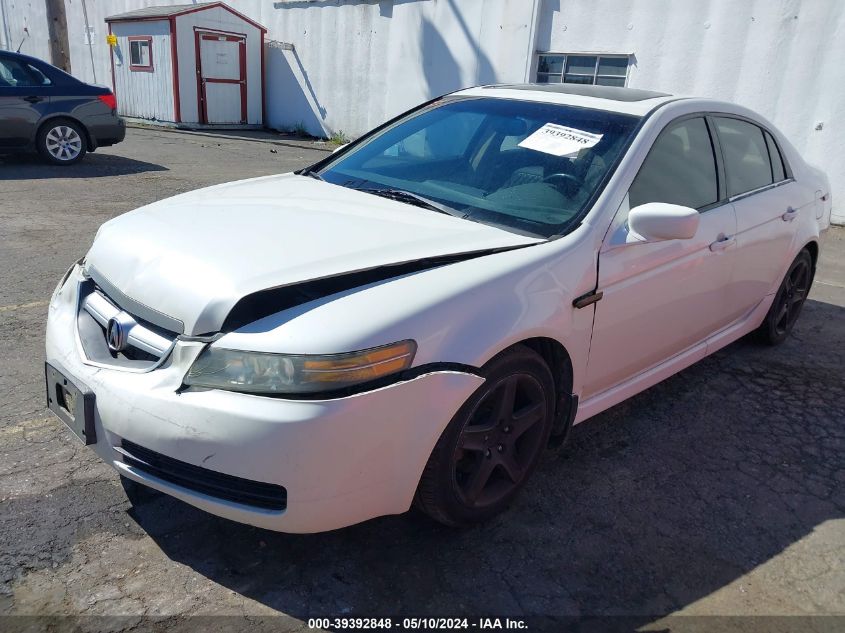 2004 Acura Tl VIN: 19UUA66204A035598 Lot: 39392848