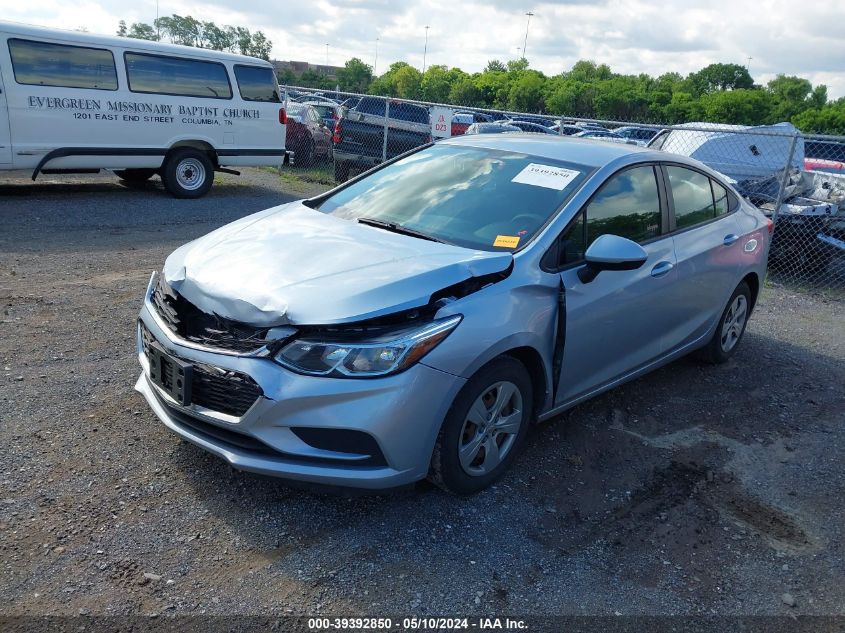 2017 Chevrolet Cruze Ls Auto VIN: 1G1BC5SM7H7232863 Lot: 39392850