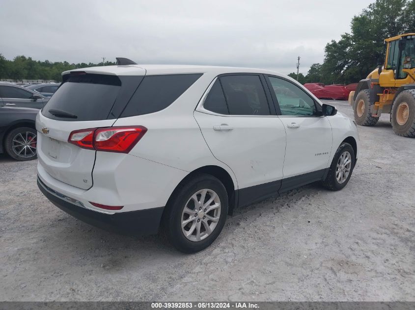 2020 Chevrolet Equinox Fwd Lt 1.5L Turbo VIN: 3GNAXKEV7LS598382 Lot: 39392853