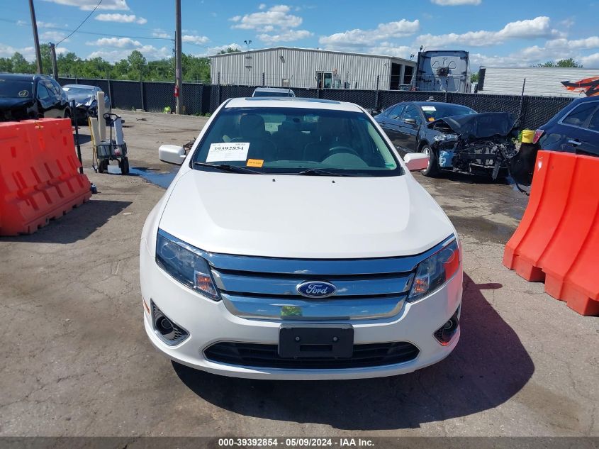 2010 Ford Fusion Sel VIN: 3FAHP0JA6AR370687 Lot: 39392854