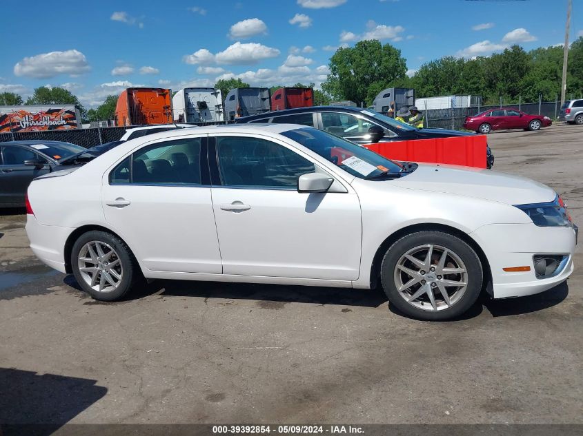 2010 Ford Fusion Sel VIN: 3FAHP0JA6AR370687 Lot: 39392854