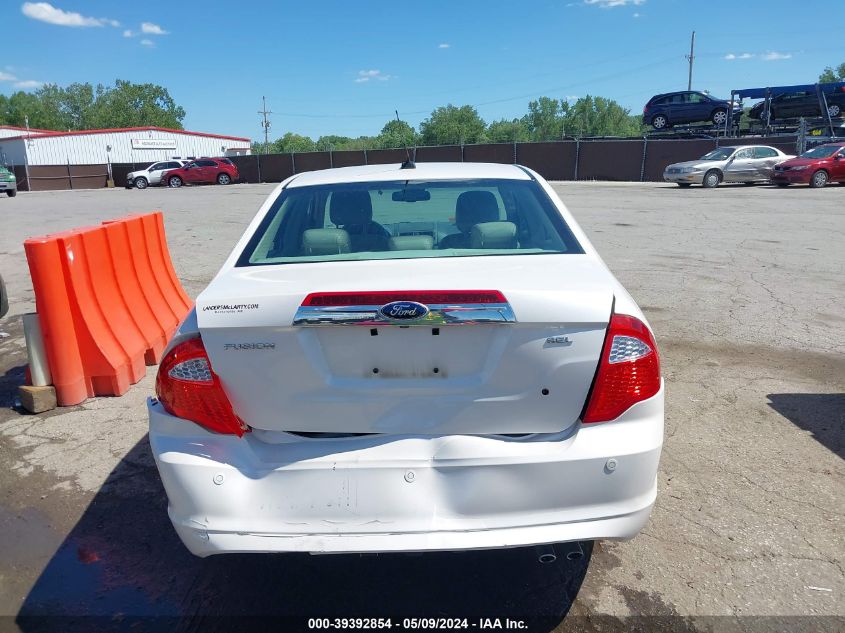 2010 Ford Fusion Sel VIN: 3FAHP0JA6AR370687 Lot: 39392854