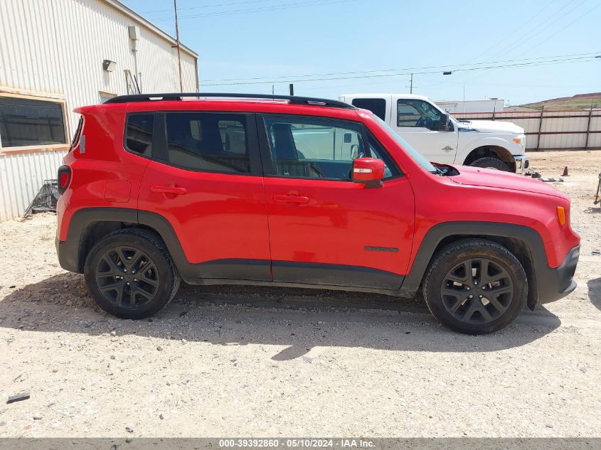 2018 Jeep Renegade Altitude Fwd VIN: ZACCJABB5JPJ67512 Lot: 39392860