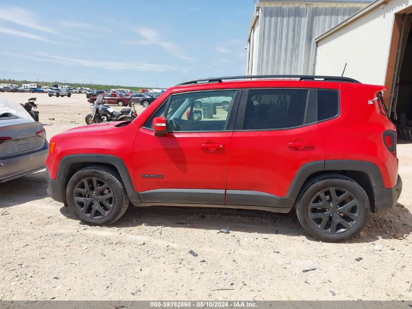 2018 Jeep Renegade Altitude Fwd VIN: ZACCJABB5JPJ67512 Lot: 39392860