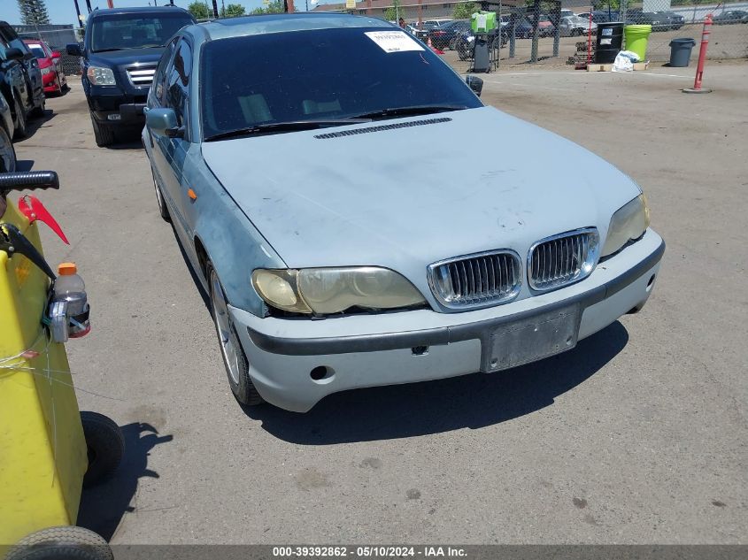 2004 BMW 325I VIN: WBAET37434NJ47605 Lot: 39392862