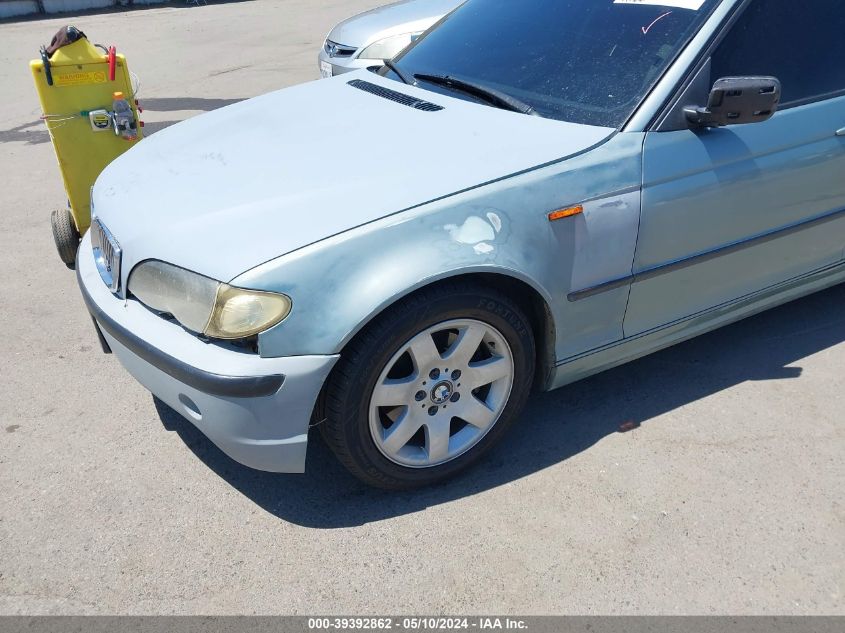 2004 BMW 325I VIN: WBAET37434NJ47605 Lot: 39392862