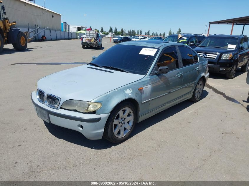 2004 BMW 325I VIN: WBAET37434NJ47605 Lot: 39392862