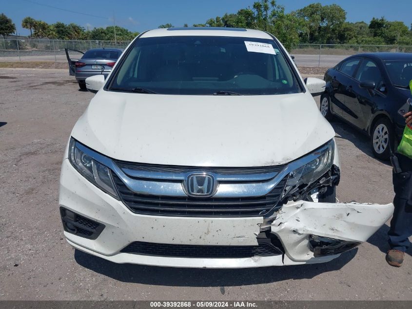 2019 Honda Odyssey Ex-L VIN: 5FNRL6H79KB045977 Lot: 39392868